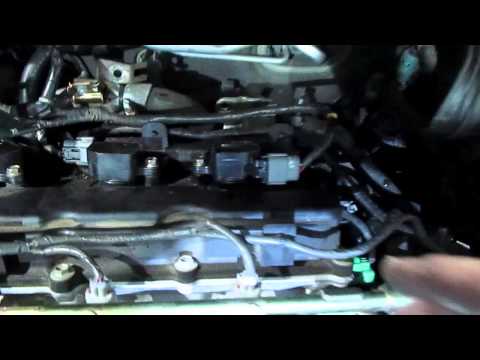 How to replace install spark plugs and coils on a 2002 Nissan Altima 3.5 3.5L