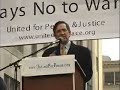 Kucinich talks about Creating Peace 2004