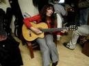 Maritza compartiendo un poco de su talento en KM0
