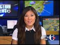 Anchorman Sawing the News Desk