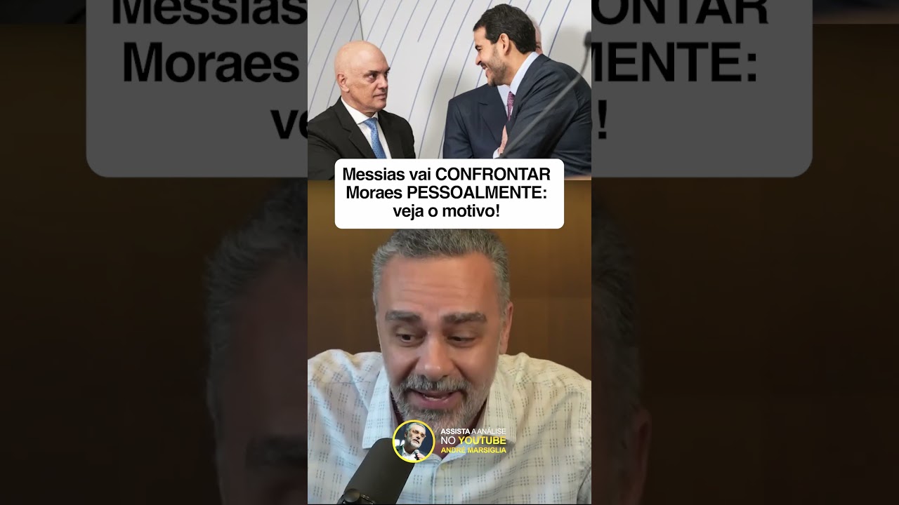 🚨 Messias vai CONFRONTAR Moraes PESSOALMENTE  veja o motivo!