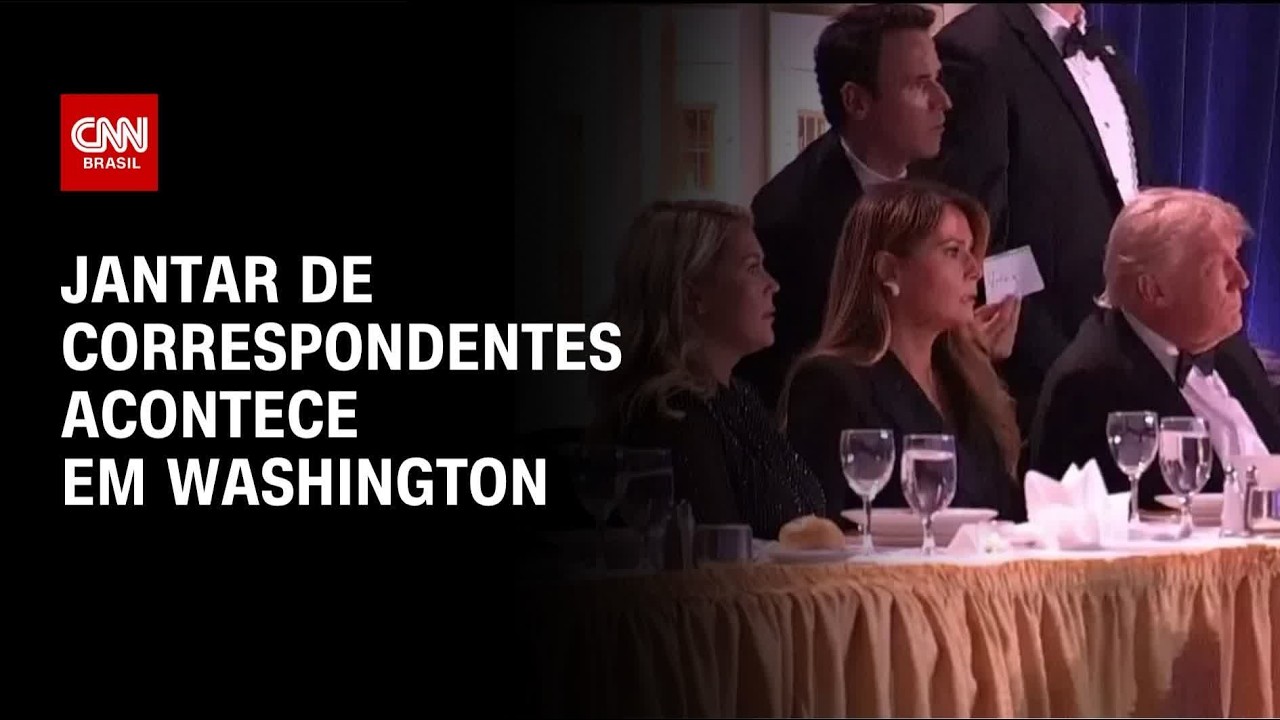 Novo jantar de correspondentes acontece em Washington três meses após atentado | LIVE CNN