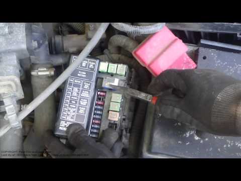 How to replace Nissan Primera fuse. Also Infiniti G20