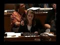 Jugenddelegierte halten Rede vor UNO-Generalversammlung