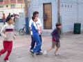 Partido de futbol jugado en Pueblo Libre, Lima ,PERU entre los equipos Deportivo chavin que gano a los Pirañitas 20 a 3.