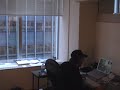 Ad Guy Playing Unreal Tournament at the office