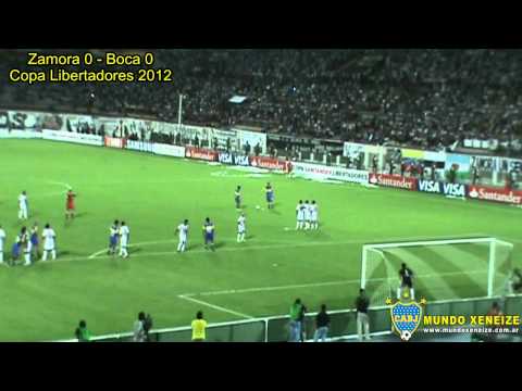 Zamora vs Boca en Venezuela