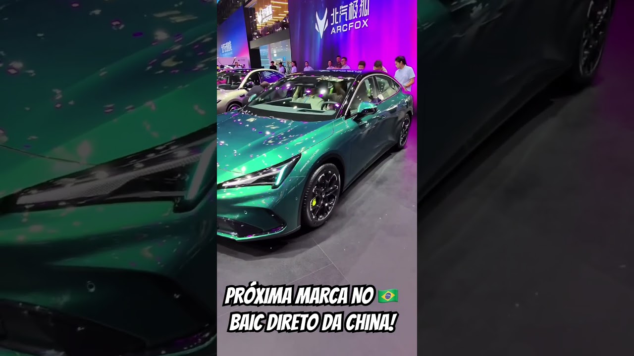 PRÓXIMA MARCA A CHEGAR NO BRASIL: BAIC. É uma das grandes marcas na China e vem esse ano!