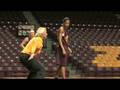 videos de U of M women's hoops team goes local