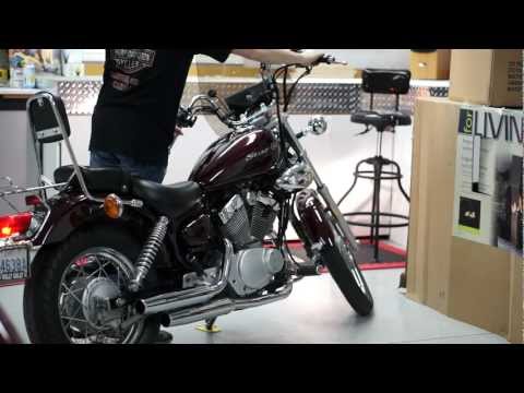 how to remove baffles from yamaha v-star