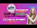 Golfing Buddy interview TMJ4 and Kat Ramirez CEO &amp; Founder