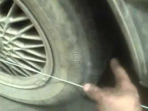 Redneck alignment and replacing tie rod ends on 92 Lincoln Part 2