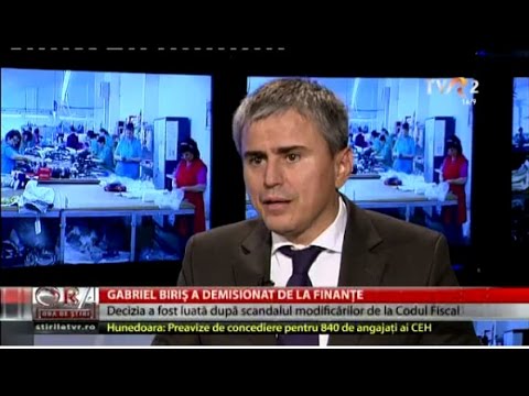 Gabriel Biriş: ministrul Anca Dragu ştia de existenţa proiectului de modificare a Codului Fiscal