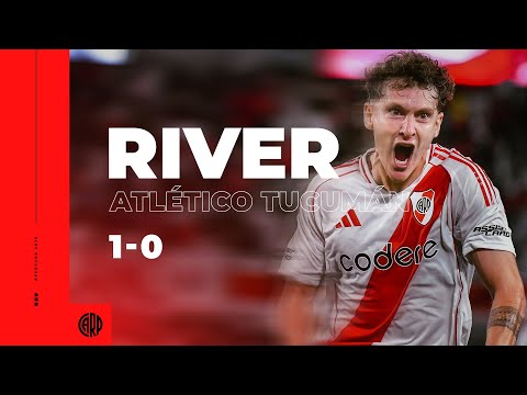 River 1 - Atlético Tucumán 0 | Torneo Apertura 2025 [RESUMEN COMPLETO]