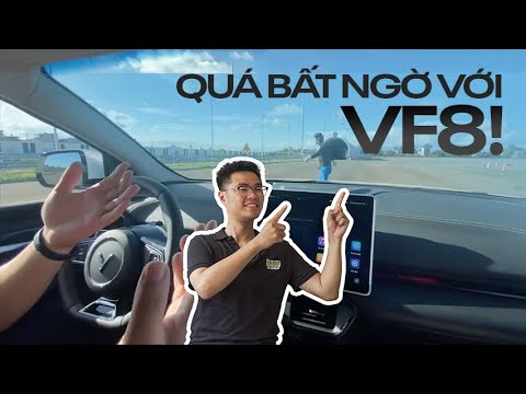 Tự lái ở vận tốc 120km/h, và loạt bất ngờ với những gì VinFast VF8 làm được!