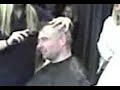 Ashington High - Mr Dower Getting His Hair Shaved Ashington High - Mr Dower Getting His Hair Shaved