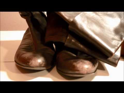 how to repair leather shoes