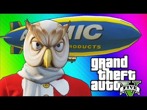 GTA 5 Online: Fun Job - Tow Trucks, Blimps, & Stun Gun Hookers! (GTA 5 Funny Moments)
