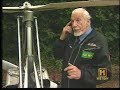 Commander Ken Wallis flying his gyrocopter