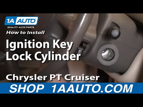 How To Install Replace Worn Out Ignition Lock Cylinder and Key Chrysler PT Cruiser 01-05 1AAuto.com