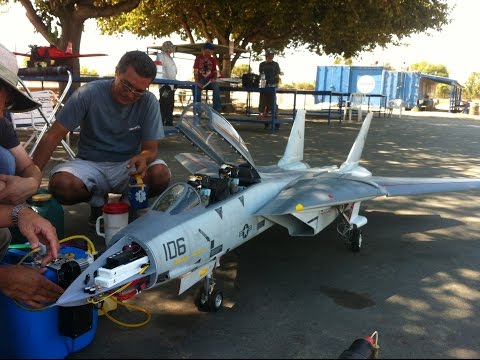 RC turbine jet F14 Scale Large