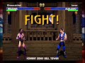Ultimate Mortal Kombat 3: Mileena vs Sub Zero