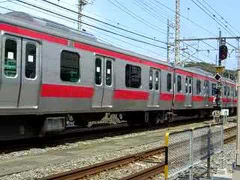 E331系東急車輛入場　逗子駅発車