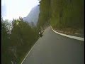 speeding on a motobike