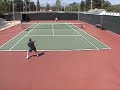 this is ben hammond from mission viejo, ca. he is a senior at capo high school. he will be attending college fall of 2010. for recruiting or video information please email. thank you. filmed at advantage tennis academy