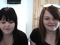 ME AND SOPHIE LIPSINGING.
