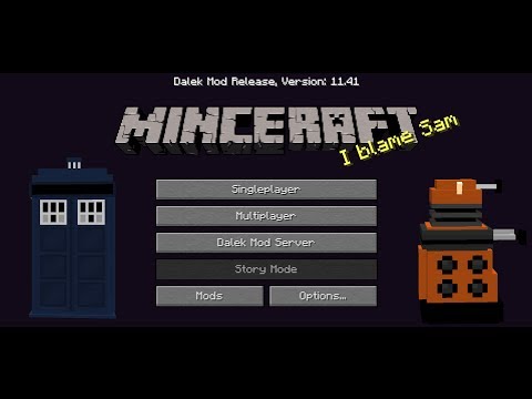 how to install minecraft dr who mod