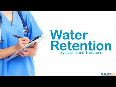 how to treat water retention