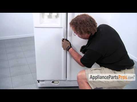 how to tighten door handle on ge refrigerator