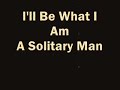 Johnny Cash - Solitary Man