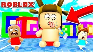 Roblox I Become The Biggest Baby In Roblox Minecraftvideos Tv