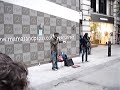 A cappella buskers in London A cappella buskers in London