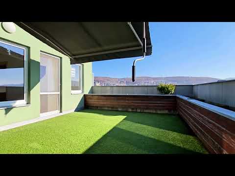 Video Prostorný byt 4+kk o 99m2 s 2WC, garážovým stáním, terasou 30m2 s výhledem na Šternberk.. 