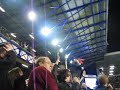 Oldham Vs Everton FA Cup Fans celebrating Oldham Vs Everton FA Cup Fans celebrating