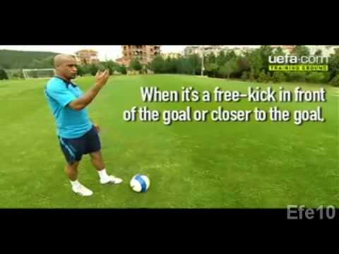 Roberto Carlos is learning to take free-kicks high precision * * * *