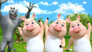 Three Little Pigs  Nursery Rhymes for Children  St