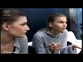hana soukupova and inguna butane backstage.