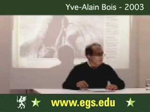 Yve-Alain Bois. European Graduate ...