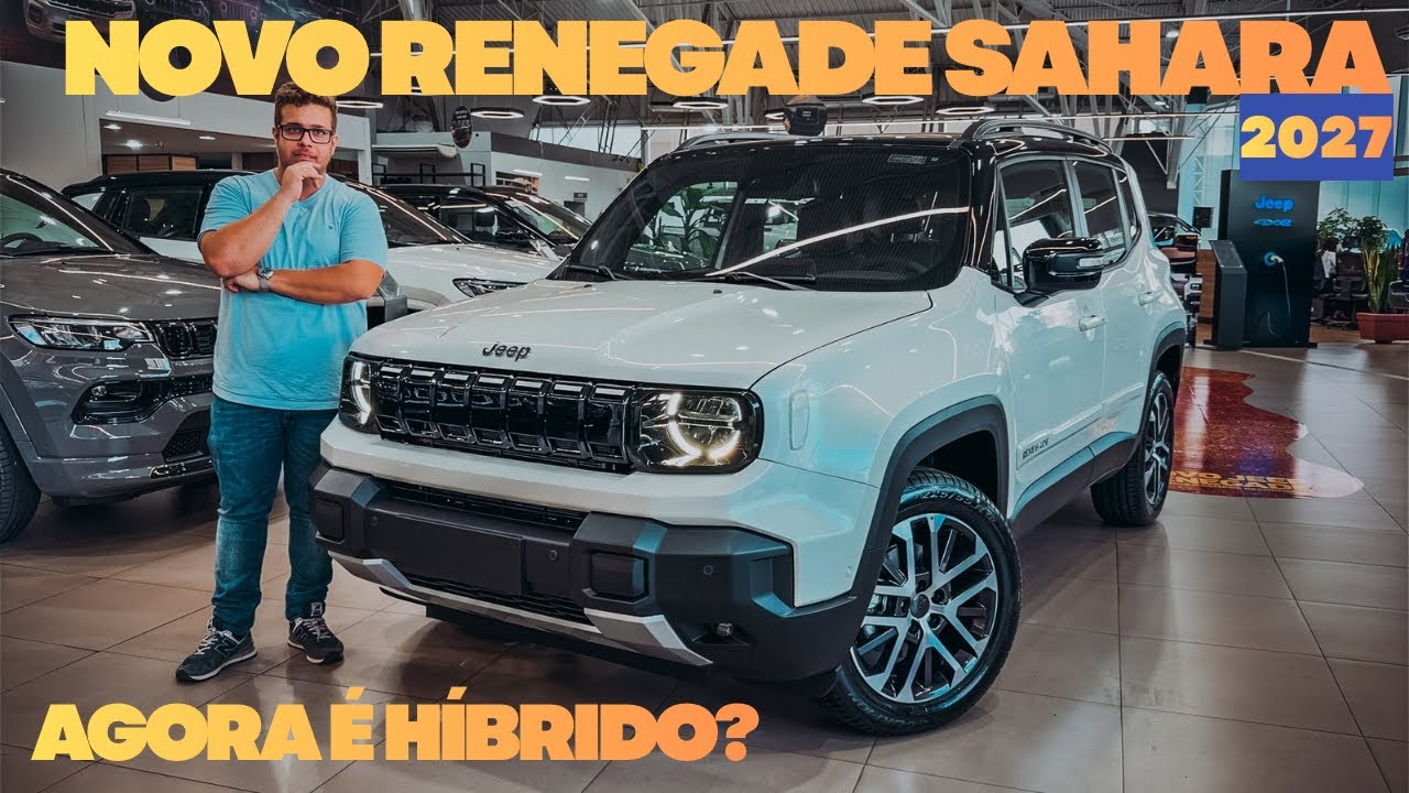 AVALIAÇÃO NOVO JEEP RENEGADE 2027 SAHARA EM DETALHES