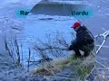 2004-05-27: Røyefiske i ei elv i Bardu...