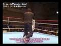1/24袴田巌チャリティボクシング－長谷川穂積、華麗なミット打ち