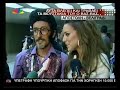 Kalomira encounters Rodolfo Chikilicuatre in Belgrade