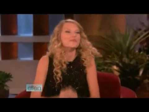 Taylor Swift on Ellen Degeneres Show talking about Joe Jonas