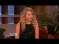 Taylor Swift on Ellen Degeneres Show talking about Joe Jonas