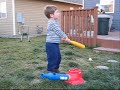 The Little Tikes Autopitch Batting Machine!
