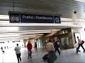 Prague Travel: Arrival at the Holesovice Train Station in Prague